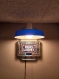 Vintage Bud Light Beer Light Digital Clock Pull Chain
