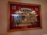 Vintage Budweiser Beer Mirror #5