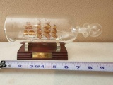 Cutty Sark Glass Ship in Bottle
