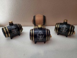 Jim Beam Barrel Decanter Lot