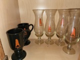 Fireside Theater Advertising Glasses