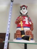 Hamms Numbered Large Ceramic Piggy Bank 2001