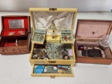 Jewelry Box and Contents Lot