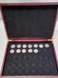 Misc Morgan Dollar Lot w Case