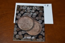 1909-1940 Lincoln Penny Book