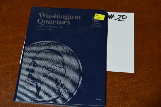 1965-1987 AU Washington Quarter book