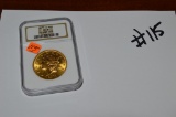 1877s Liberty $20 Gold Double Eagle MS61 NGC