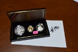 2019 American Legion 3 Coin Set w/$5 Gold, Silver Dollar and Silver Half Dollar