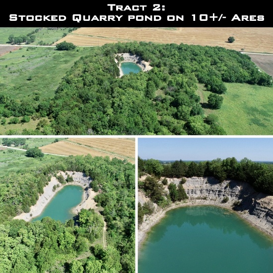 TRACT 2 of 2  Excellent Hunting and Fishing on 10+/- Acres.