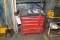 WESTWARD LOT TOOL CHEST AND STORAGE SHELF WITH CONTENTS