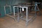 CUSTOM DESIGNED AND FABRICATED LOT 3 PAINTING AND MATERIAL HANDLING CARTS, PORTABLE