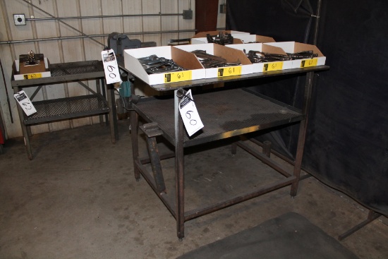 CUSTOM DESIGNED AND FABRICATED WELDING WORK TABLE