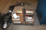 LINCOLN ELECTRIC LOT 6- boxes and 1- coil WELDING WIRE