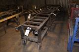 CUSTOM DESIGNED AND FABRICATED LOT 5 (approx.) MATERIAL HANDLING DOLLIES, STEEL