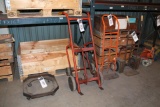 LOT 4 (approx.) BARREL AND MATERIAL HAND TRUCKS