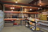 LOT 4 bays / sections PALLET RACK SHELVING