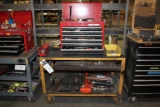 CRAFTSMAN LOT MACHINEST TOOL CHEST AND WORK BENCH, PORTABLE