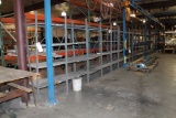 LOT 15 bays / sections STORAGE SHELVING, STEEL