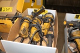 DEWALT LOT 3 (approx.) ANGLE GRINDERS, 4-1/2 IN., 90 degree