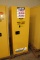 JUSTRITE FLAMMABLE MATERIALS STORAGE CABINET