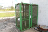 LOT 2 SAF T CART INDUSTRIAL GAS BOTTLE STORAGE CAGE