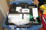 ERIE COMPRESSED OXYGEN BOTTLE WITH CASE / BAG