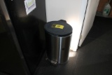 TRASH CAN, STAINLESS STEEL