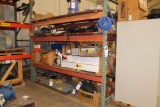 LOT CONTENTS OF PALLET RACK SHELVING