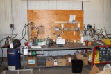 LOT WORKBENCH WITH CONTENTS