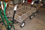 BLUE HAWK MATERIAL HANDLING 4- WHEEL TRAILER,