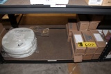 LOT 15 BOXES (APPROX.) AND 2- ROLLS SOLENOID VALVE, FIBERGLASS TAPE AND RELATED