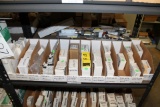 LOT 12 BOXES AND TRAYS (APPROX.) SWITCHES, BATTERY ASSEMBLY AND RELATED