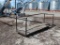 CUSTOM DESIGNED AND FABRICATED METAL FORKLIFT WORK PLATFORM