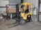 HYSTER- MODEL E50XN-33  5,000 LBS/*3,500 LBS CAPACITY ELECTRIC LIFT TRUCK / FORKLIFT WITH CHARGER