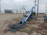 BRANDT GRAINBELT MODEL 1545 GRAIN AUGER WITH KOHLER 27HP GAS ENGINE