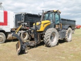 JCB LANDPOWER LTD- FASTRAC 2008 MODEL HMV 2170- ARTICULATED 4WD TRACTOR WITH FRONT PLOW ATTACHMENT