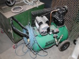 SPEEDAIRE PORTABLE HORIZONTAL ELECTRIC AIR COMPRESSOR