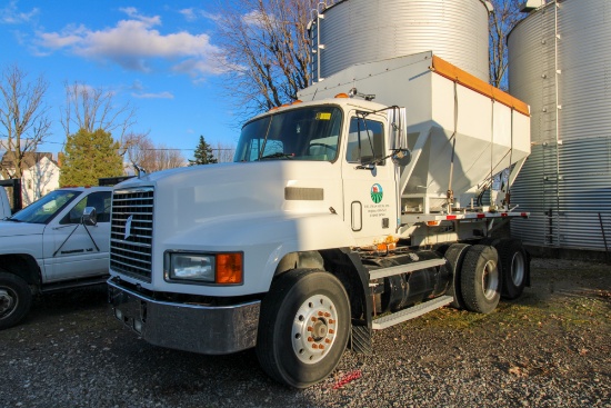 1990 MACK, SEED TENDER TRUCK, CH613, DAY CAB
