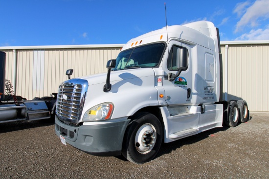 2014 FREIGHTLINER, TRUCK SEMI TRACTOR, CASCADIA, CA12564DC, HIGH RISE SLEEPER CAB