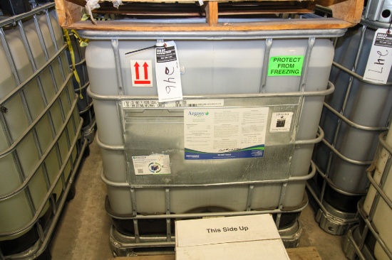 LOT-1-IBC STYLE TOTE BELIEVED TO CONTAIN ARGOSY RF RAIN-FAST POLYMER ADJUVANT