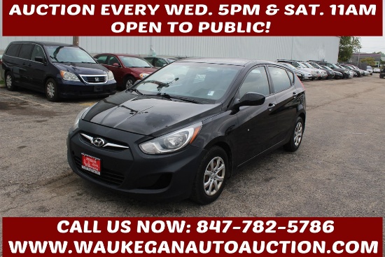 AAW-093570, 2013, Hyundai, Accent