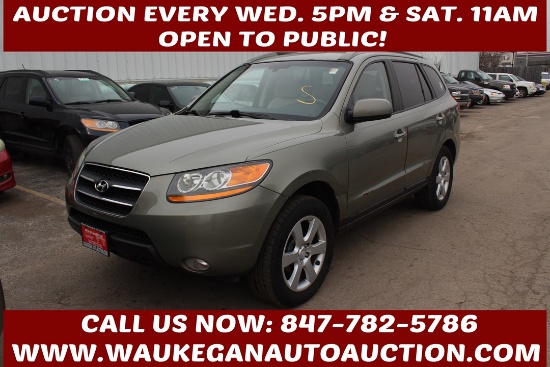AAW-219751, 2008, Hyundai, Santa Fe