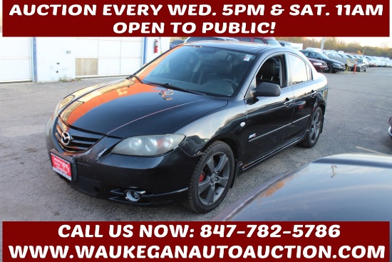 AAW-100952, 2004, Mazda, MAZDA3