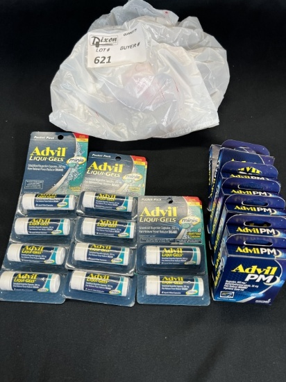 17X ADVIL- 7 ADVIL LIQUI  MINIS AND 10 ADVIL PM