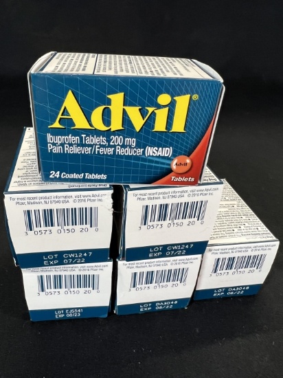 23X ADVIL 24 COATED TABLETS
