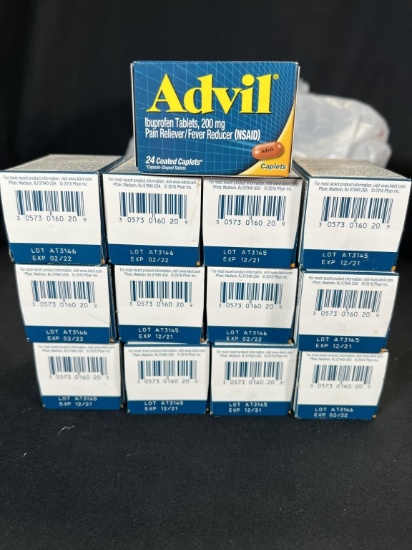 13X ADVIL 24 COATED TABLETS