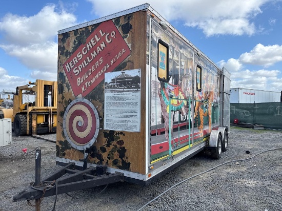 2016 COMFO PORTABLE RESTROOM TRAILER 2 AXLE