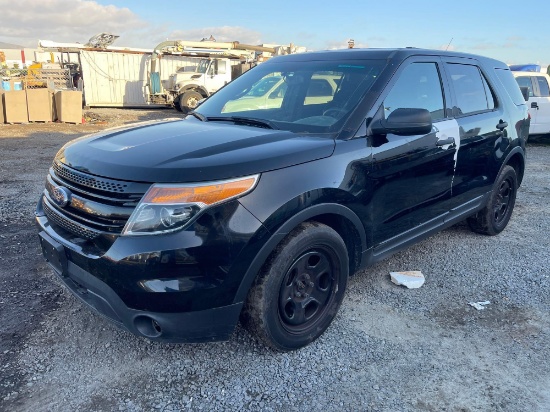 2015 FORD POLICE INTERCEPTOR EXPLORER AWD