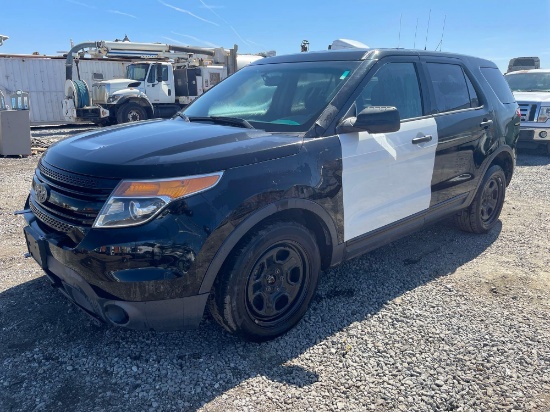 2015 FORD POLICE INTERCEPTOR EXPLORER AWD