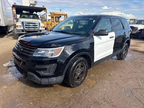 DEALERS / DISMANTLERS ONLY! 2018 Ford Explorer Multipurpose Vehicle (MPV), VIN # 1FM5K8AR9JGC75673